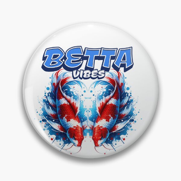 Item preview, Betta Vibes – Colorful Siamese Fighting Fish Aquarium Art designed and sold by Graphic Botique.