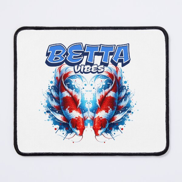 Item preview, Betta Vibes – Colorful Siamese Fighting Fish Aquarium Art designed and sold by Graphic Botique.