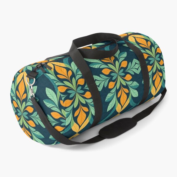 Item preview, Colorful, Flowers & Leaves, Abstract Artistic Stylize, Symmetrical Repeated Texture Pattern (image size 8320x12480) designed and sold by Digital-Davinci.