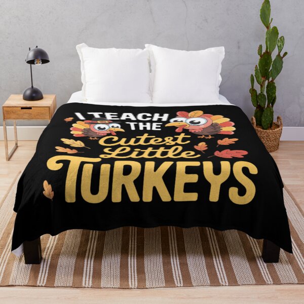 Item preview, Thanksgiving I Teach The Cutest Turkeys designed and sold by brynatshop.