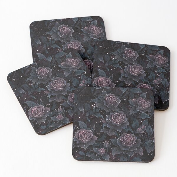 Item preview, Black Galaxy Rose designed and sold by CoolPixels.