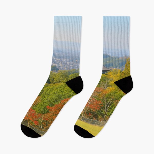 Item preview, Wakakusa-yama Autumn View, Nara, Japan designed and sold by NihonKamonScape.