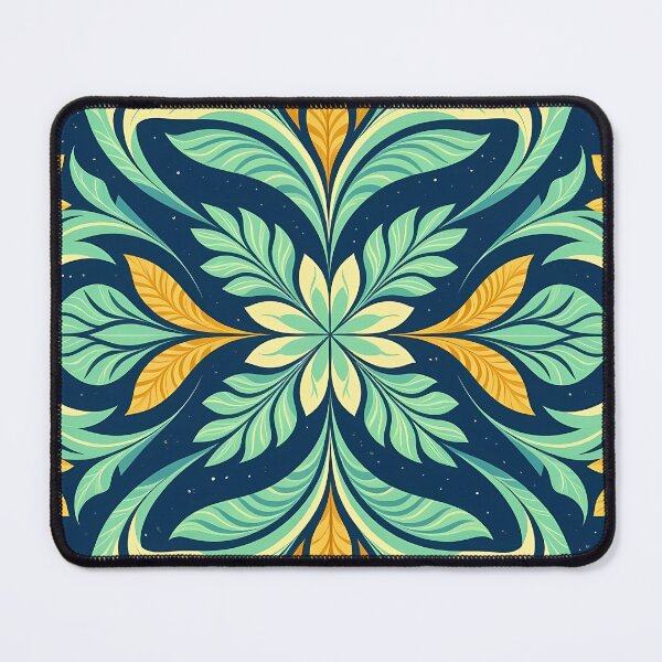 Item preview, Colorful, Flowers & Leaves, Abstract Artistic Stylize, Symmetrical Repeated Texture Pattern (image size 8320x12480) designed and sold by Digital-Davinci.