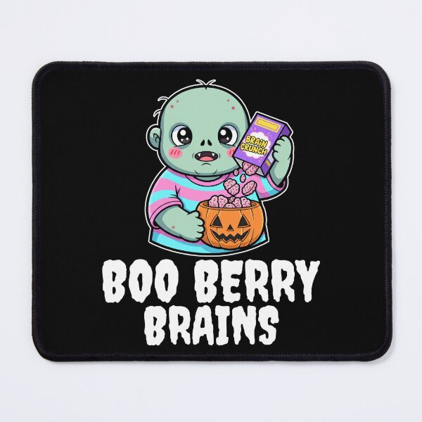 Item preview, BOO BERRY BRAINS - ZOMBIE HALLOWEEN designed and sold by KEF Custom.