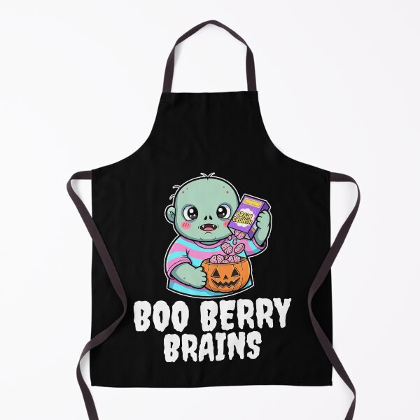 Item preview, BOO BERRY BRAINS - ZOMBIE HALLOWEEN designed and sold by KEF Custom.