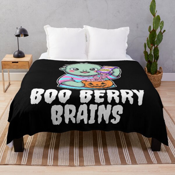 Item preview, BOO BERRY BRAINS - ZOMBIE HALLOWEEN designed and sold by KEF Custom.
