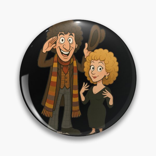Item preview, time and space travelling doctor with companion designed and sold by halibutgoatramb.