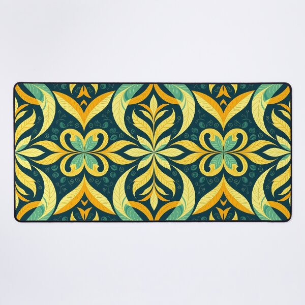 Item preview, Colorful, Flowers & Leaves, Abstract Artistic Stylize, Symmetrical Repeated Texture Pattern (image size 8320x12480) designed and sold by Digital-Davinci.
