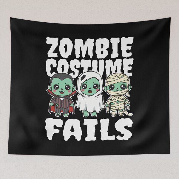 Item preview, ZOMBIE COSTUME FAILS - ZOMBIE HALLOWEEN designed and sold by KEF Custom.