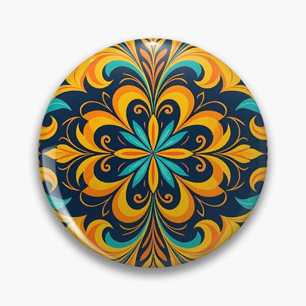Item preview, Colorful, Flowers & Leaves, Abstract Artistic Stylize, Symmetrical Repeated Texture Pattern (image size 8320x12480) designed and sold by Digital-Davinci.