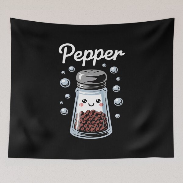 Item preview, Kawaii Pepper Salt and Pepper Halloween designed and sold by tabdejinti.