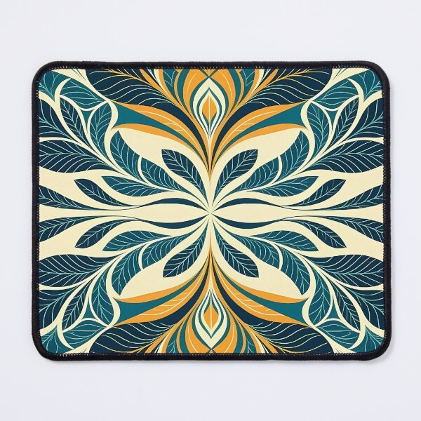 Item preview, Colorful, Flowers & Leaves, Abstract Artistic Stylize, Symmetrical Repeated Texture Pattern (image size 8320x12480) designed and sold by Digital-Davinci.