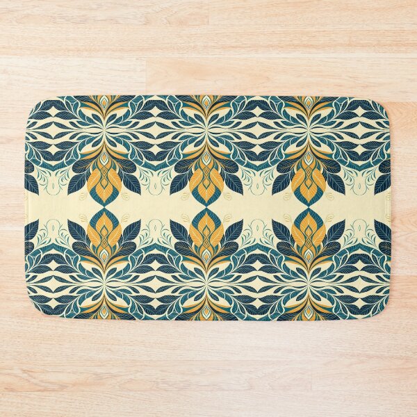 Item preview, Colorful, Flowers & Leaves, Abstract Artistic Stylize, Symmetrical Repeated Texture Pattern (image size 8320x12480) designed and sold by Digital-Davinci.