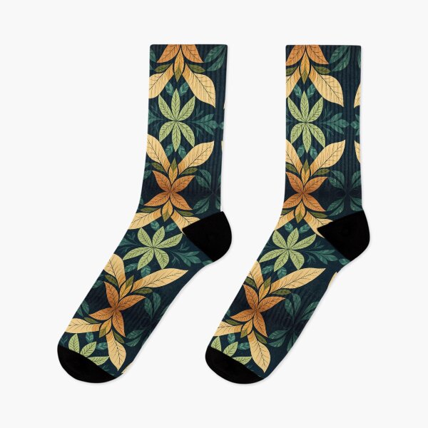Item preview, Colorful, Flowers & Leaves, Abstract Artistic Stylize, Symmetrical Repeated Texture Pattern (image size 8320x12480) designed and sold by Digital-Davinci.