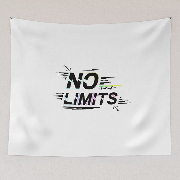 Item preview, No Limits – Bold Street & Fitness Graphic designed and sold by Happyfreedom.