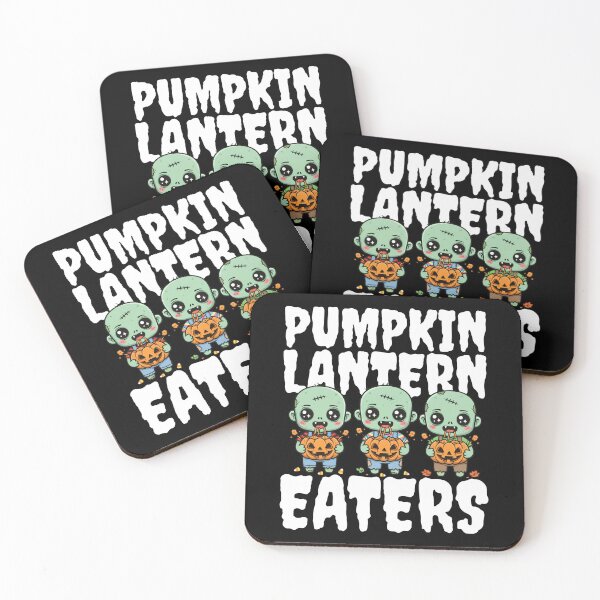 Item preview, PUMPKIN LANTERN EATERS - ZOMBIE HALLOWEEN designed and sold by KEF Custom.