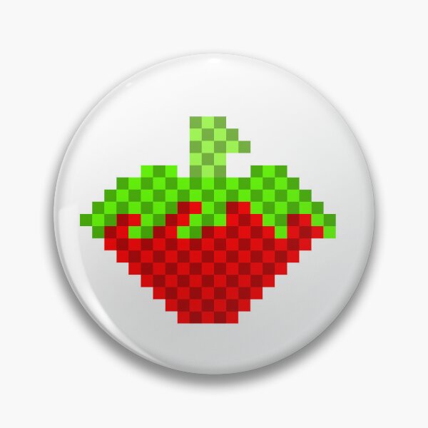 Item preview, Strawberry In Pixel Art designed and sold by tranquil-haven.