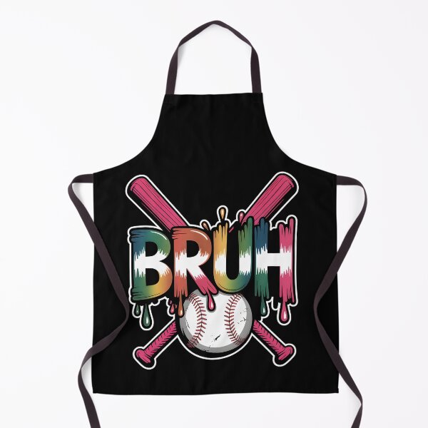 Item preview, Bruh Baseball Funny Meme Retro Dripping Colorful Graphic designed and sold by DIT-Artis.