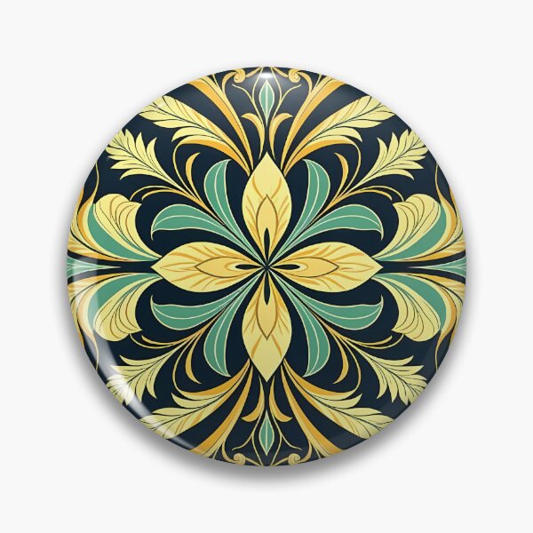 Item preview, Colorful, Flowers & Leaves, Abstract Artistic Stylize, Symmetrical Repeated Texture Pattern (image size 8320x12480) designed and sold by Digital-Davinci.
