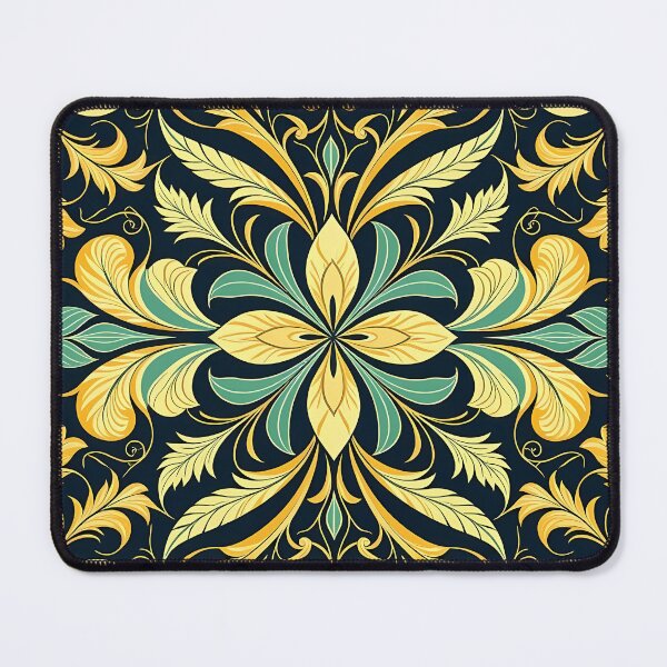 Item preview, Colorful, Flowers & Leaves, Abstract Artistic Stylize, Symmetrical Repeated Texture Pattern (image size 8320x12480) designed and sold by Digital-Davinci.