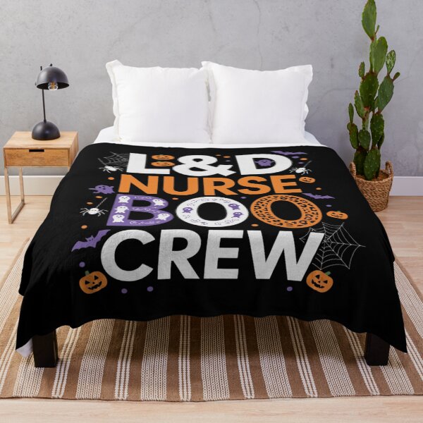Item preview, L&D Nurse Boo Crew Halloween Theme Nursing Humor designed and sold by tabdejinti.