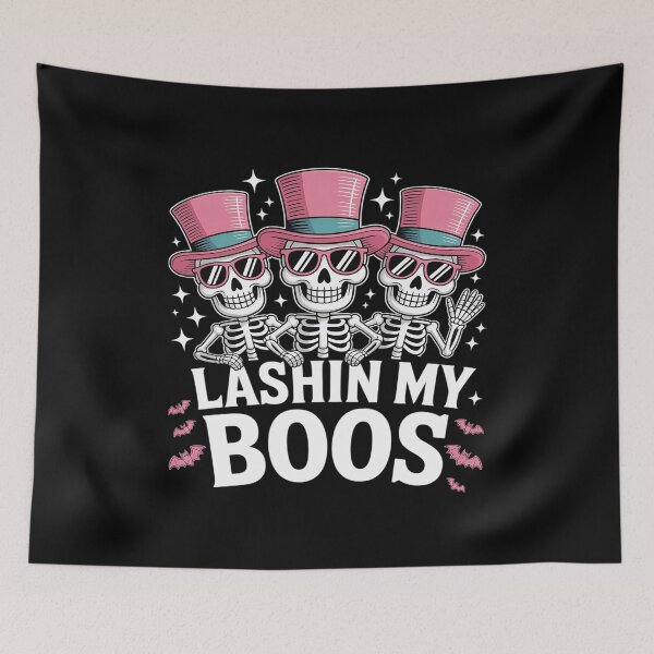Item preview, Lashin My Boos Halloween Spooky Lash Artist Lash Tech designed and sold by tabdejinti.