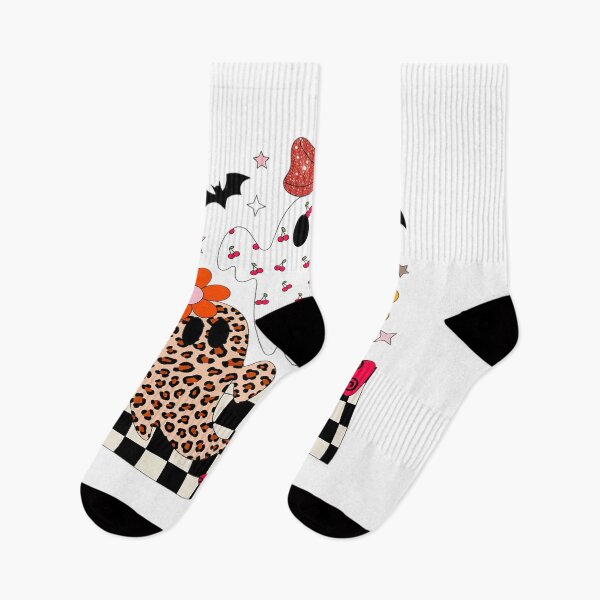 Item preview, Leopard Checker Spooky  , Halloween Ghost Neon designed and sold by tabdejinti.