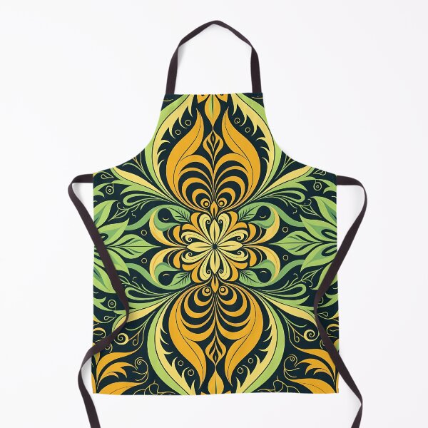 Item preview, Colorful, Flowers & Leaves, Abstract Artistic Stylize, Symmetrical Repeated Texture Pattern (image size 8320x12480) designed and sold by Digital-Davinci.