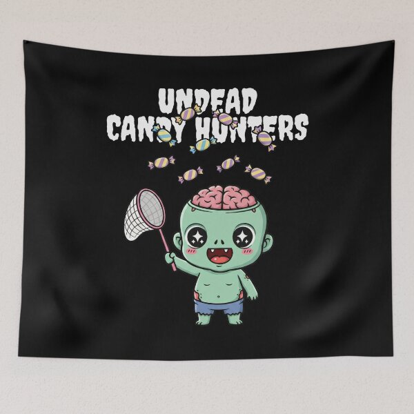 Item preview, UNDEAD CANDY HUNTERS - ZOMBIE HALLOWEEN designed and sold by KEF Custom.