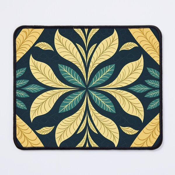 Item preview, Colorful, Flowers & Leaves, Abstract Artistic Stylize, Symmetrical Repeated Texture Pattern (image size 8320x12480) designed and sold by Digital-Davinci.
