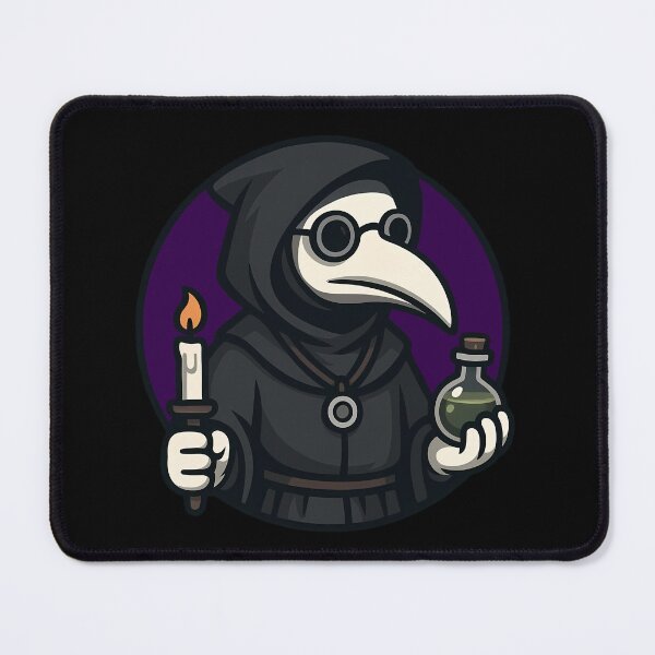 Item preview, Vintage Plague Doctor designed and sold by Funny Vintage Stickers And T-Shirts.