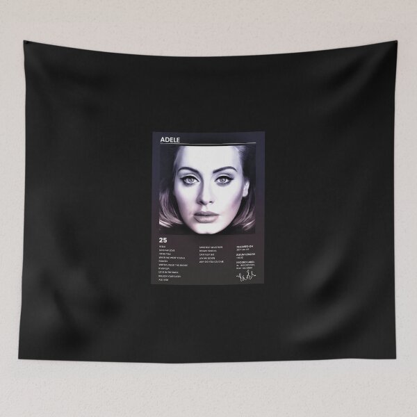 Item preview, Adele-25-Tracklist-Album-Cover designed and sold by quanghuydang.