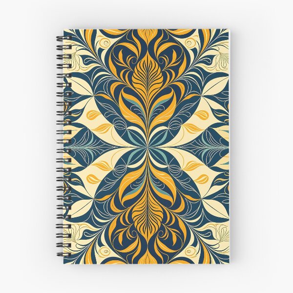 Item preview, Colorful, Flowers & Leaves, Abstract Artistic Stylize, Symmetrical Repeated Texture Pattern (image size 8320x12480) designed and sold by Digital-Davinci.