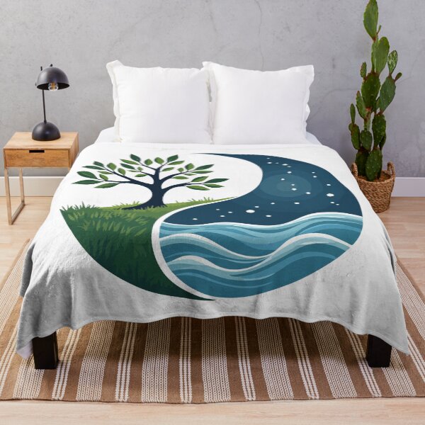 Item preview, Yin Yang - Nature Balance - Tree & Water designed and sold by Hans-Design.