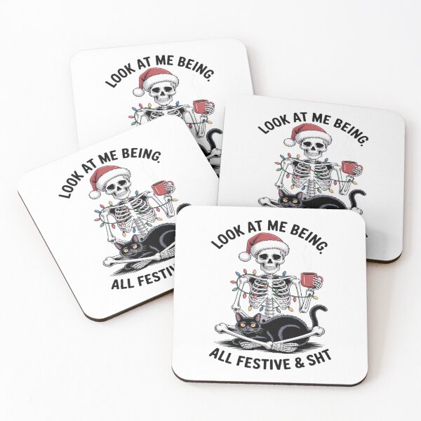 Item preview, Look At Me Being All Festive Christmas designed and sold by ticlitule.