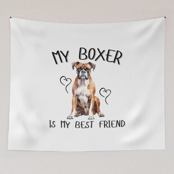 Item preview, My Boxer Is My Best Friend designed and sold by Viikis.