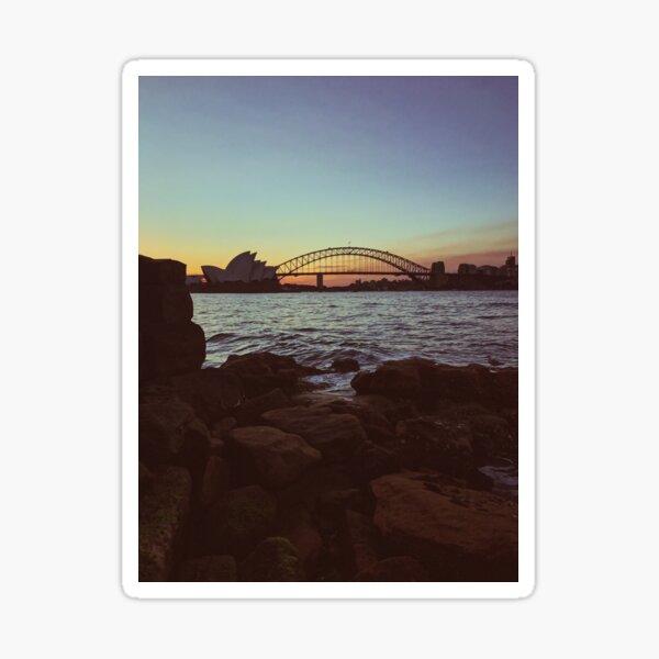Sydney Sunset Sticker