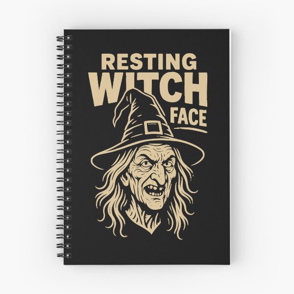 Item preview, Resting Witch Face Halloween Costume Fun designed and sold by LuminOrb.