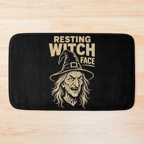 Item preview, Resting Witch Face Halloween Costume Fun designed and sold by LuminOrb.