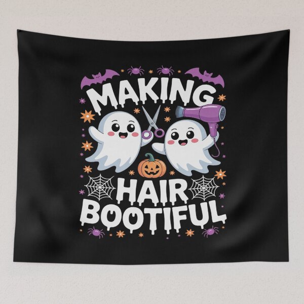 Item preview, Making Hair Bootiful Halloween Spooky Ghosts Hair Stylist designed and sold by ticlitule.