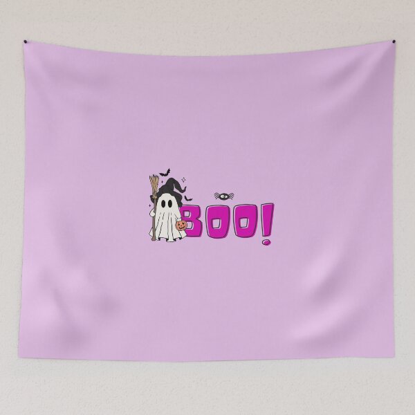 Item preview, Cute Spooky Boo – Kawaii Ghost Witch Halloween Art designed and sold by Moon's Arts.