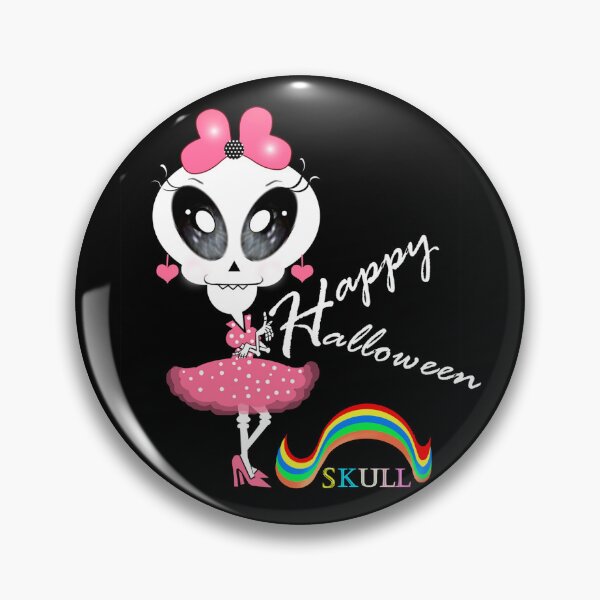 Item preview, Charming skeletal lady - Happy Halloween  designed and sold by Shirley cute art .