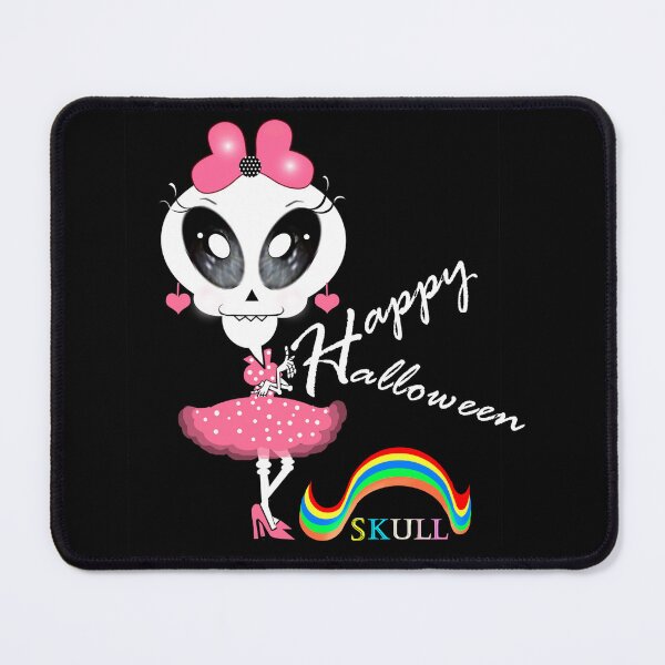 Item preview, Charming skeletal lady - Happy Halloween designed and sold by Shirley cute art .