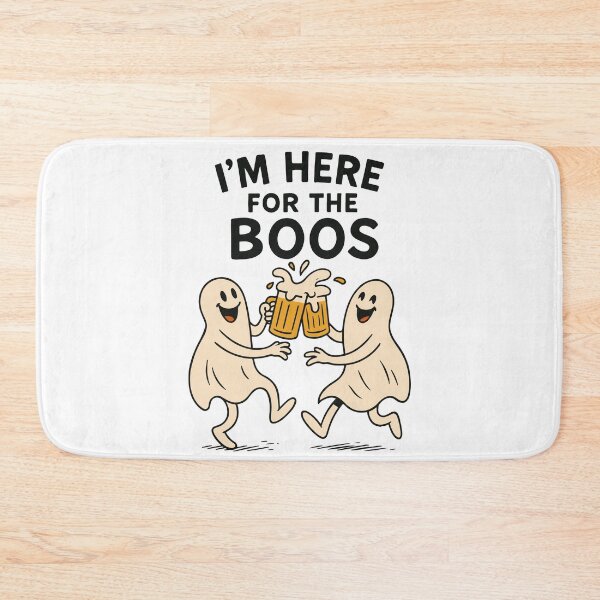 Item preview, I'm Here For The Boos Funny Ghost Saying designed and sold by LuminOrb.