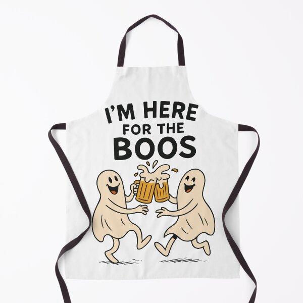 Item preview, I'm Here For The Boos Funny Ghost Saying designed and sold by LuminOrb.