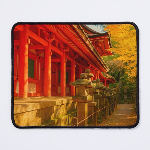 Item preview, Kasuga Taisha Shrine in Autumn – Nara, Japan designed and sold by NihonKamonScape.