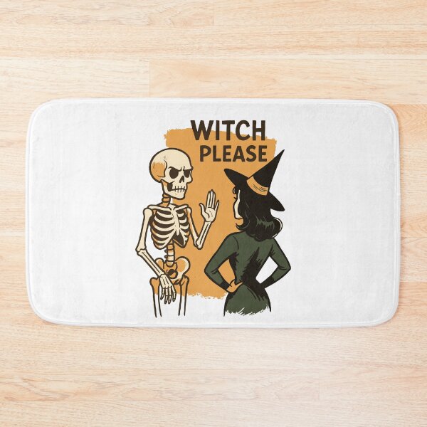 Item preview, Witch Please Funny Skeleton Halloween Costume designed and sold by LuminOrb.