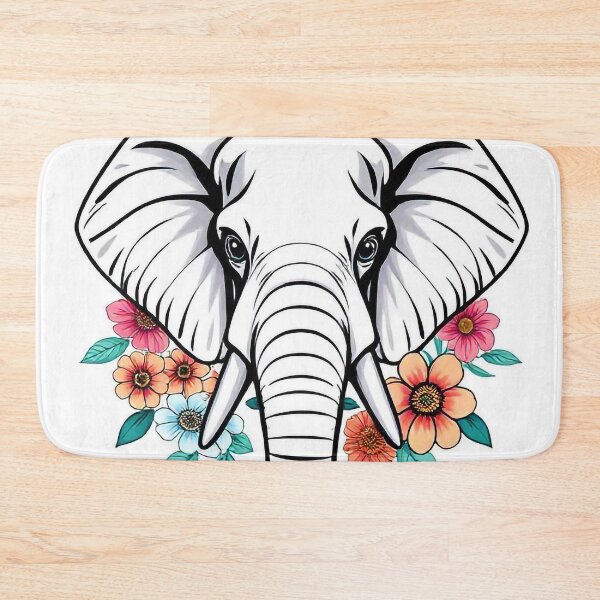 Item preview, Elephant face  designed and sold by AnuNP.