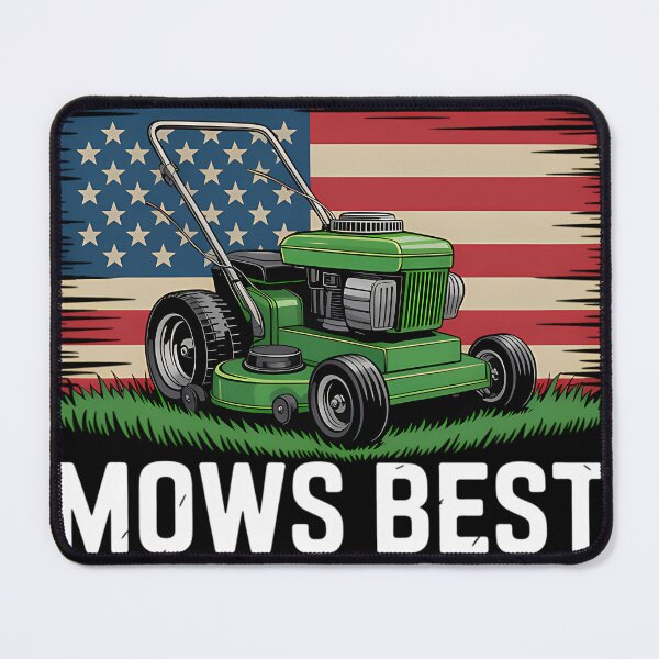 Item preview, Father Mows Best Riding Mower America Flag Retro designed and sold by letinhst.