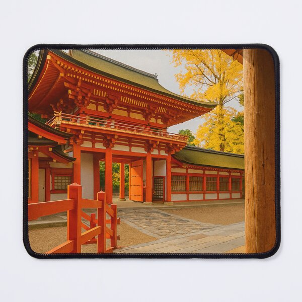 Item preview, Autumn Serenity at Kasuga Taisha Shrine, Nara, Japan designed and sold by NihonKamonScape.